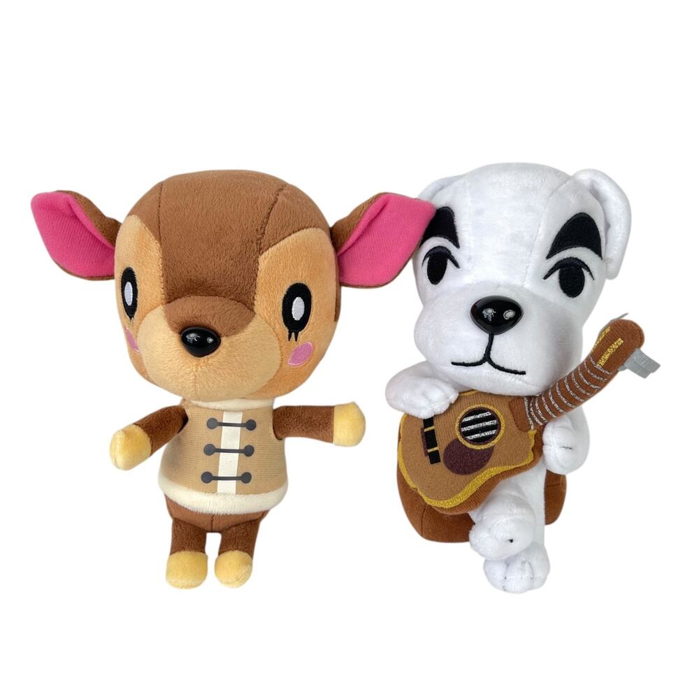 Animal Crossing KK Slider Fauna Deer Plush 7” Stuffed Animal Nintendo 2015